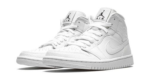 Air Jordan 1 Mid WMNS ‘White Snakeskin’