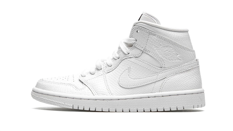 Air Jordan 1 Mid WMNS ‘White Snakeskin’