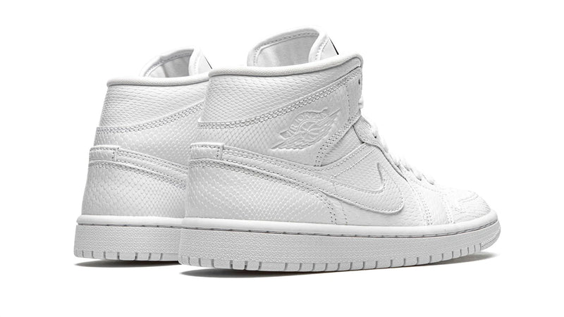 Air Jordan 1 Mid WMNS ‘White Snakeskin’