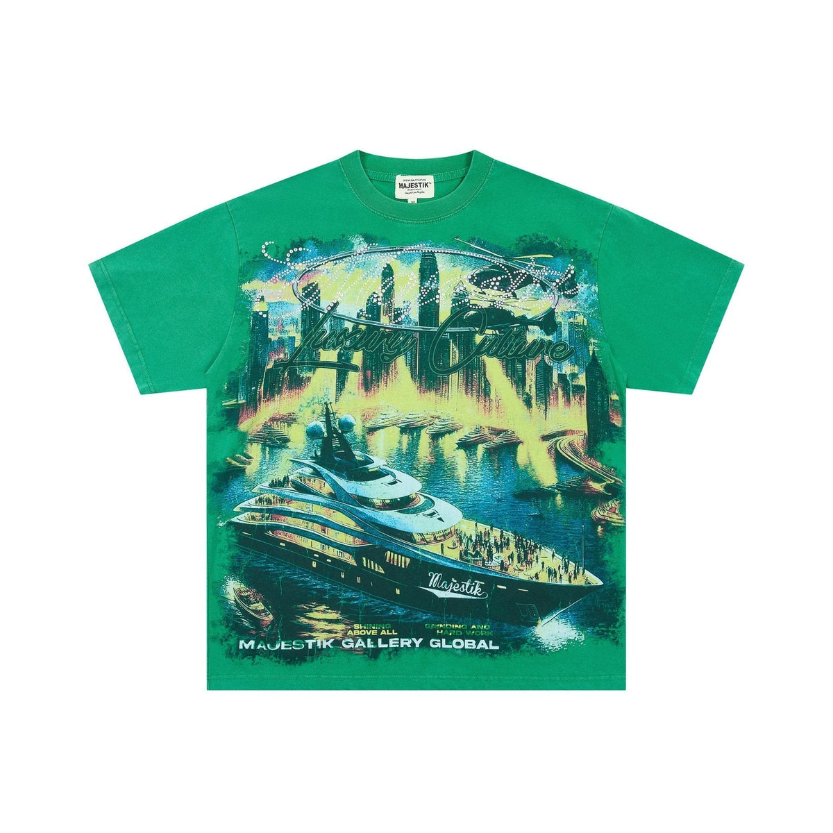MAJESTIK Yacht Tour Graphic T-Shirt